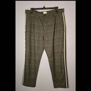 NEW Jack & Jones Women's Pleated Cropped Streetwear Pants, Size 38 x 32